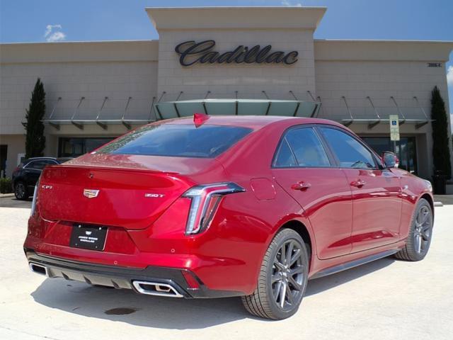 new 2025 Cadillac CT4 car, priced at $47,065