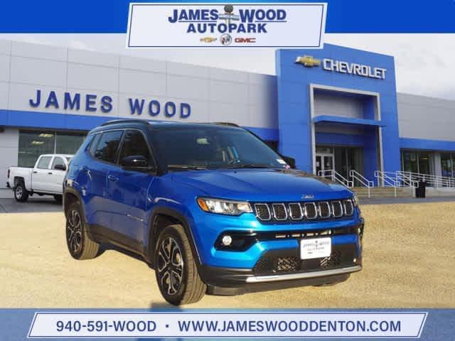 used 2023 Jeep Compass car, priced at $28,950