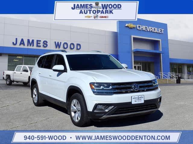 used 2018 Volkswagen Atlas car, priced at $15,977