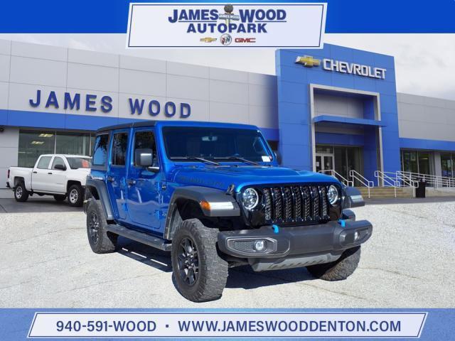 used 2023 Jeep Wrangler 4xe car, priced at $39,977