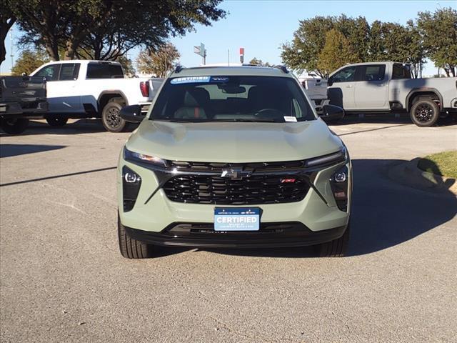 used 2024 Chevrolet Trax car, priced at $24,977