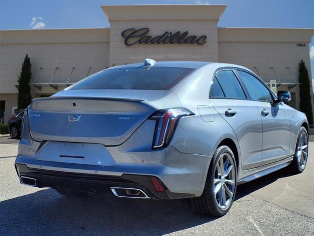 new 2025 Cadillac CT4 car, priced at $44,815