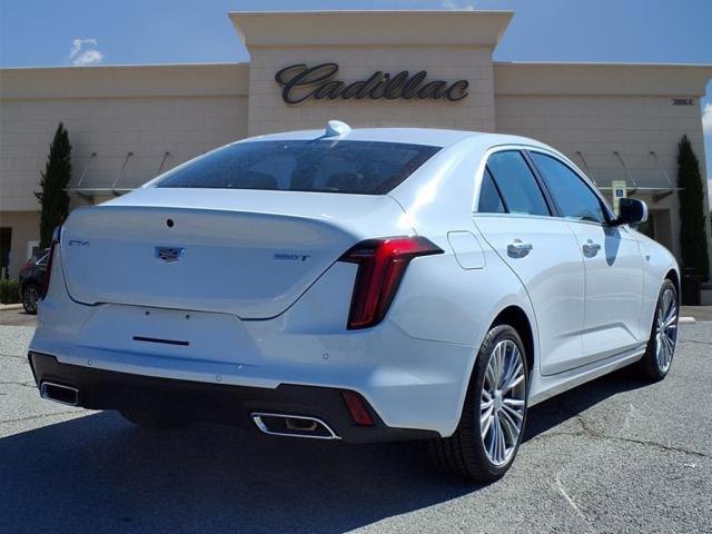 new 2025 Cadillac CT4 car, priced at $43,140