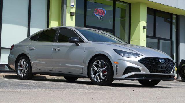 used 2021 Hyundai Sonata car, priced at $16,850