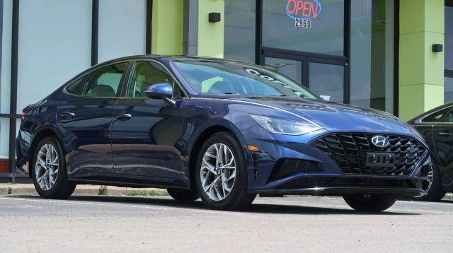 used 2021 Hyundai Sonata car, priced at $16,850