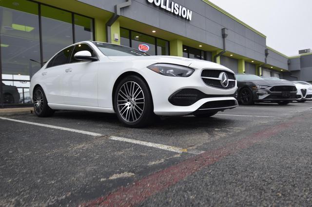 used 2023 Mercedes-Benz C-Class car, priced at $37,850