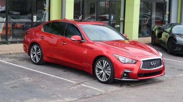used 2022 INFINITI Q50 car, priced at $24,950