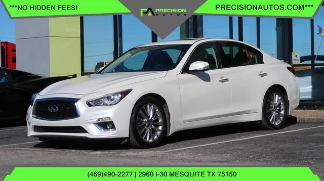 used 2021 INFINITI Q50 car, priced at $19,850