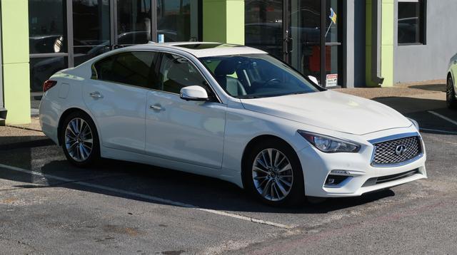 used 2021 INFINITI Q50 car, priced at $19,850