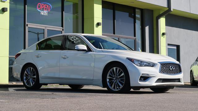 used 2021 INFINITI Q50 car, priced at $19,850