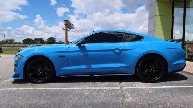 used 2022 Ford Mustang car, priced at $32,850