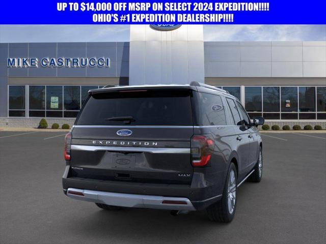 new 2024 Ford Expedition Max car, priced at $84,110