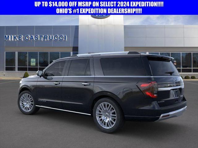 new 2024 Ford Expedition Max car, priced at $84,110