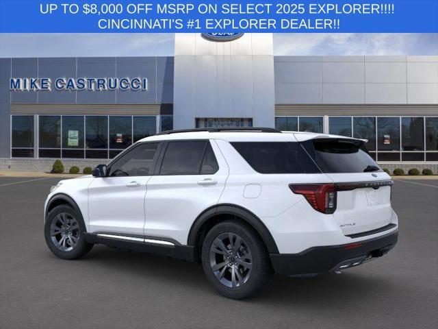 new 2025 Ford Explorer car, priced at $47,795