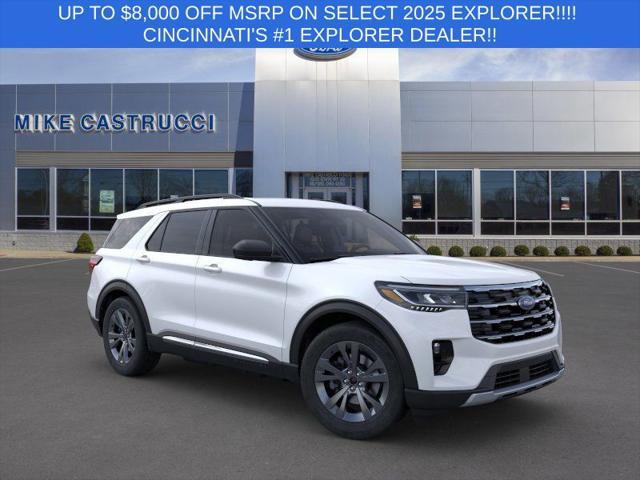 new 2025 Ford Explorer car, priced at $47,795