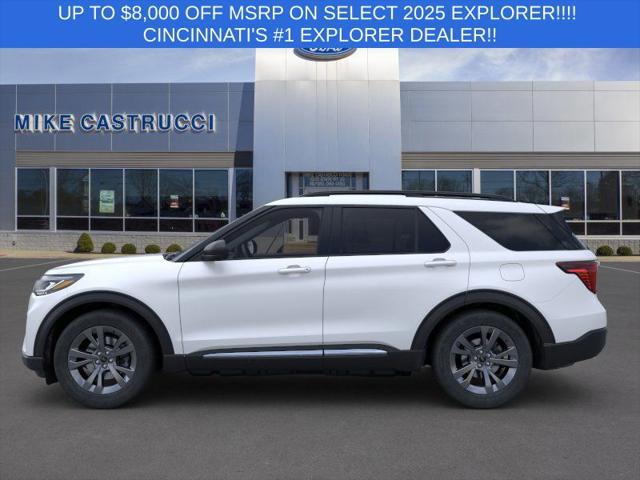 new 2025 Ford Explorer car, priced at $47,795