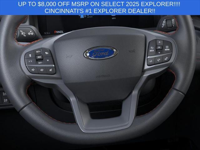 new 2025 Ford Explorer car, priced at $47,795