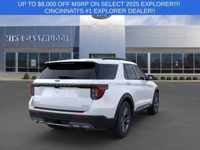 new 2025 Ford Explorer car, priced at $47,795