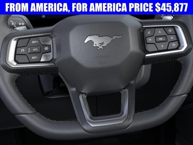 new 2025 Ford Mustang car, priced at $45,877