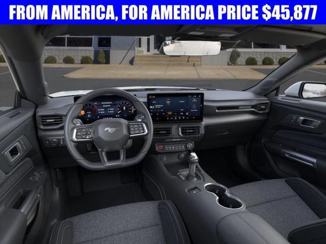new 2025 Ford Mustang car, priced at $45,877