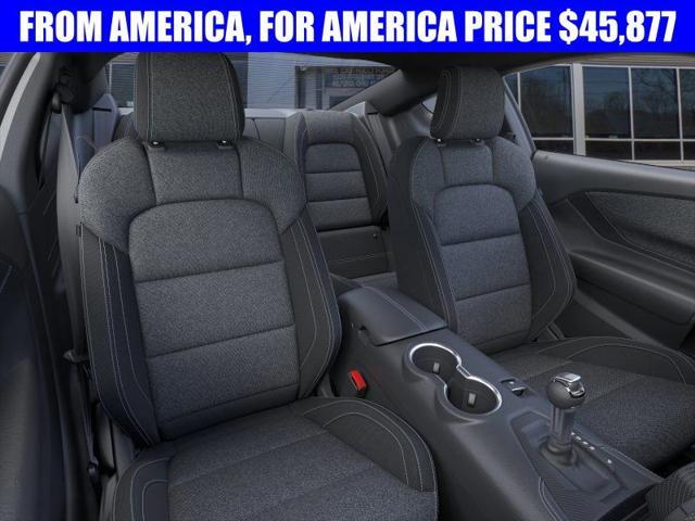 new 2025 Ford Mustang car, priced at $45,877