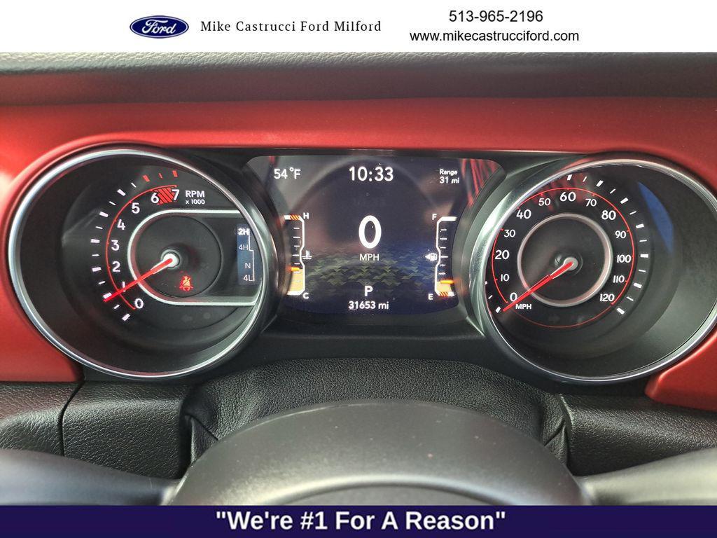 used 2021 Jeep Wrangler car, priced at $33,950