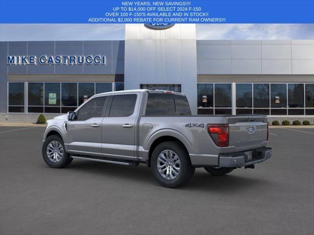 new 2024 Ford F-150 car, priced at $55,820