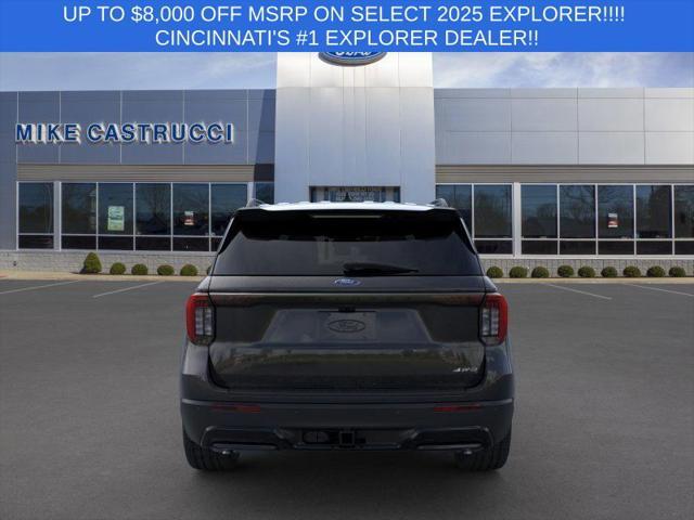 new 2025 Ford Explorer car, priced at $50,740