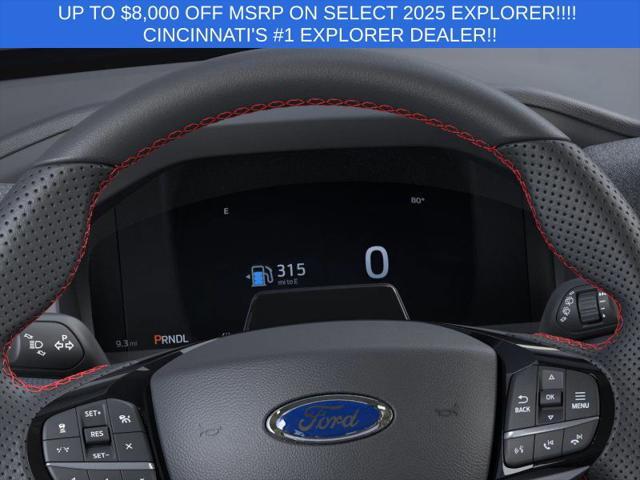 new 2025 Ford Explorer car, priced at $50,740