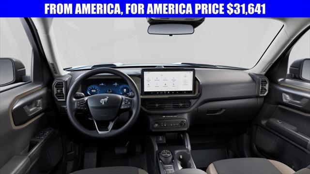 new 2025 Ford Bronco Sport car, priced at $31,641