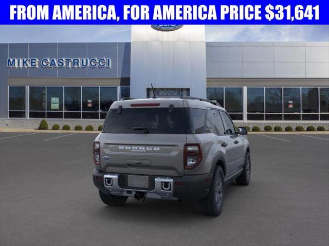 new 2025 Ford Bronco Sport car, priced at $31,641