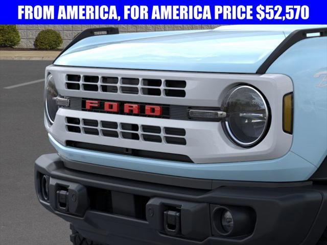 new 2025 Ford Bronco car, priced at $52,570