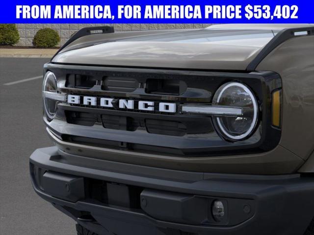new 2025 Ford Bronco car, priced at $53,402