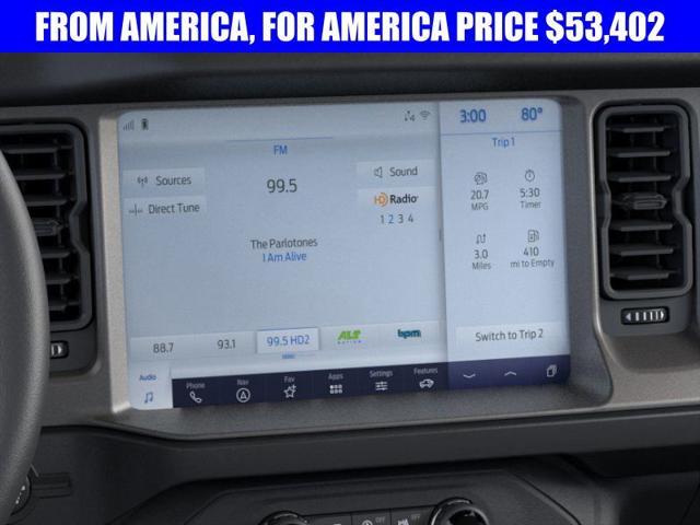 new 2025 Ford Bronco car, priced at $53,402