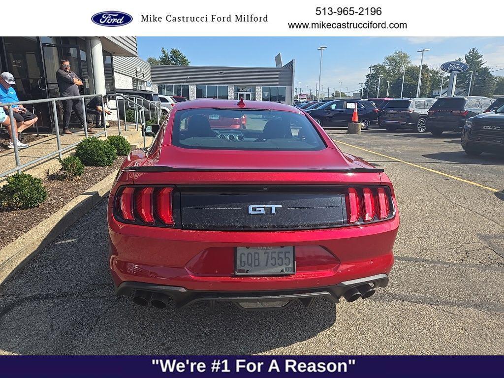 used 2021 Ford Mustang car, priced at $49,950