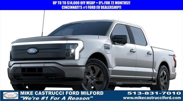 new 2024 Ford F-150 Lightning car, priced at $66,635