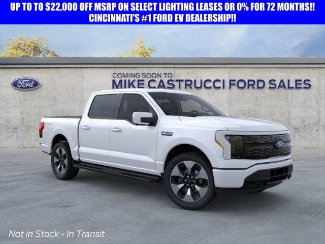 new 2024 Ford F-150 Lightning car, priced at $81,885