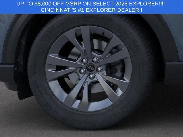 new 2025 Ford Explorer car, priced at $47,595