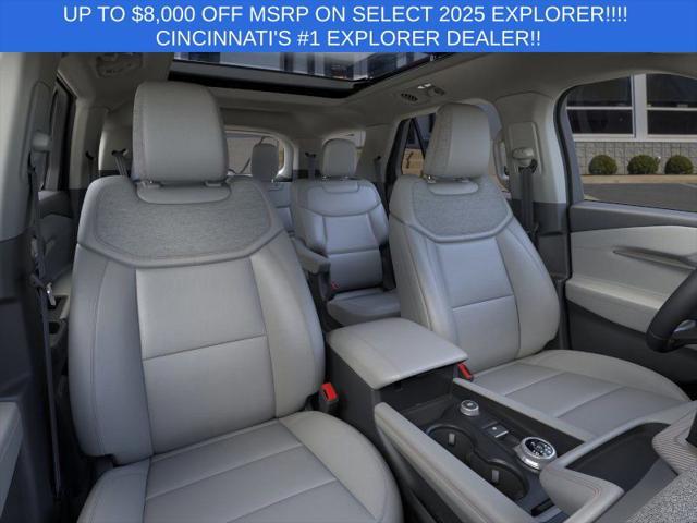 new 2025 Ford Explorer car, priced at $47,595