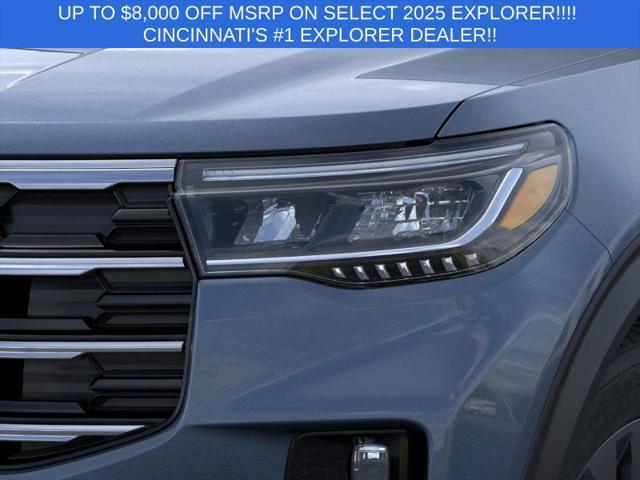 new 2025 Ford Explorer car, priced at $47,595