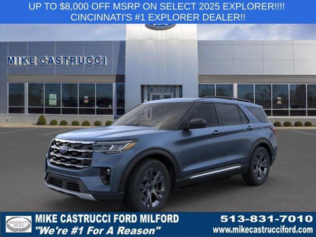 new 2025 Ford Explorer car, priced at $47,595