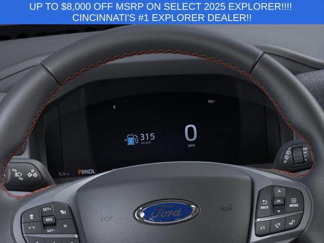 new 2025 Ford Explorer car, priced at $47,595