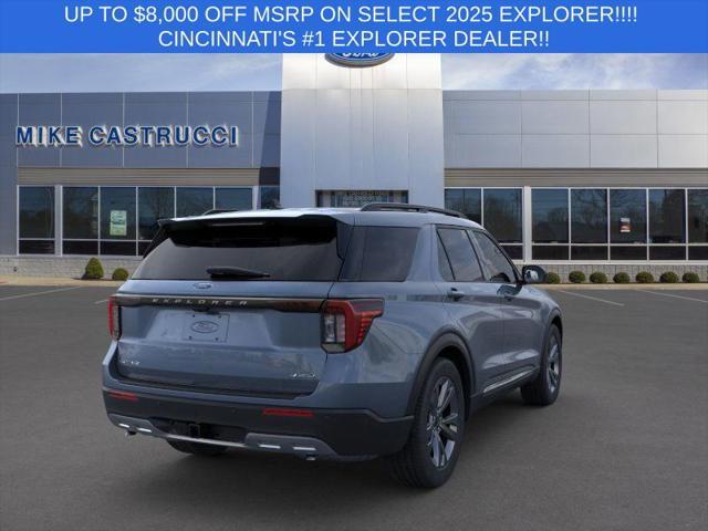 new 2025 Ford Explorer car, priced at $47,595