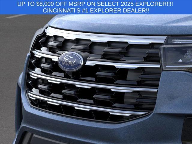 new 2025 Ford Explorer car, priced at $47,595