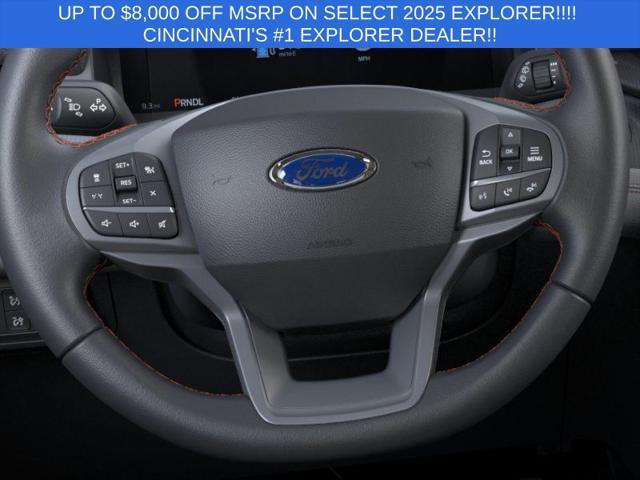 new 2025 Ford Explorer car, priced at $47,595