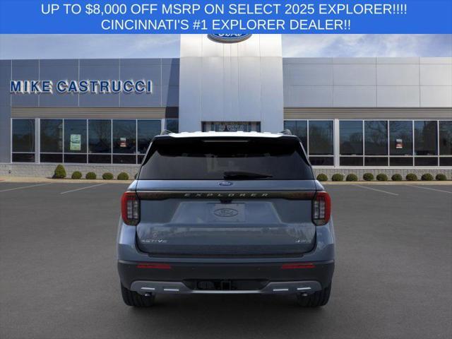 new 2025 Ford Explorer car, priced at $47,595