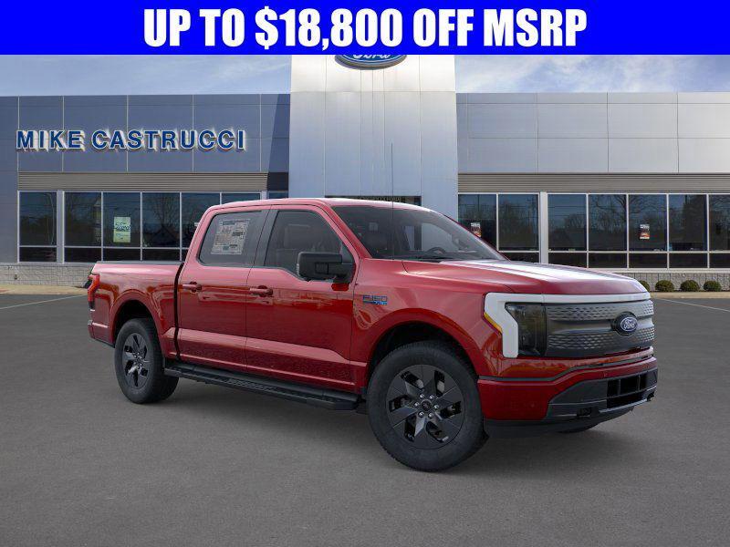 new 2025 Ford F-150 Lightning car, priced at $71,241