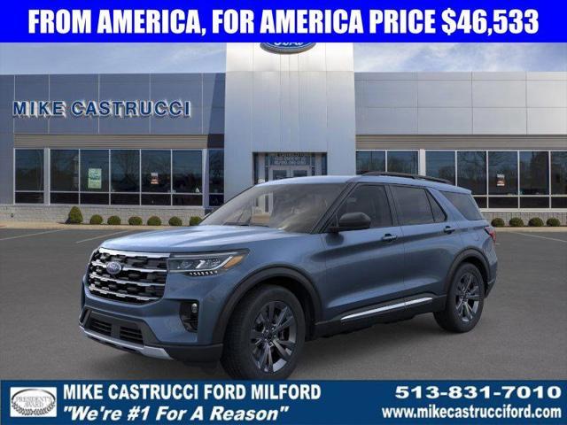 new 2025 Ford Explorer car, priced at $46,533