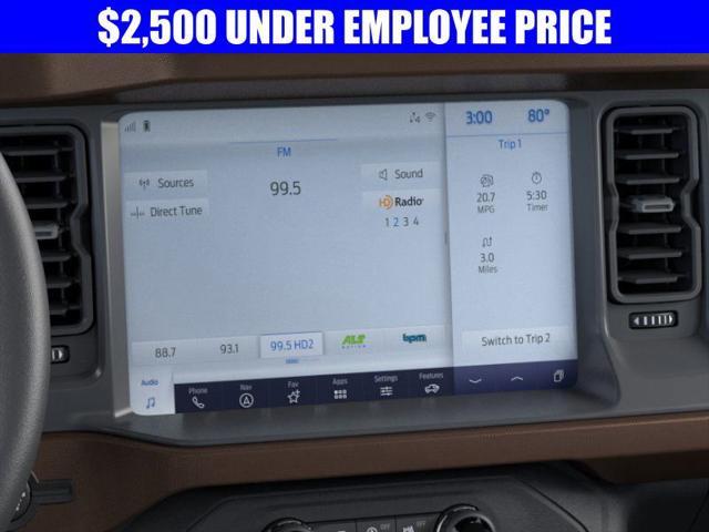 new 2024 Ford Bronco car, priced at $55,999
