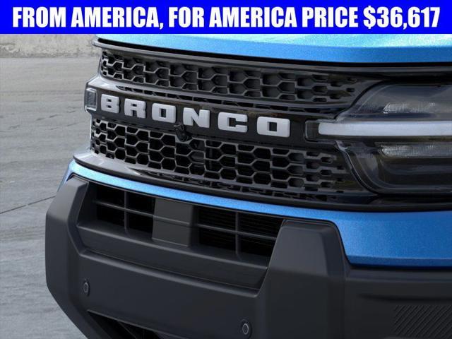 new 2025 Ford Bronco Sport car, priced at $36,617